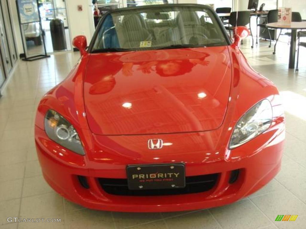 2006 S2000 Roadster - New Formula Red / Black photo #6