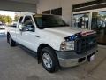 Oxford White - F250 Super Duty XL SuperCab Photo No. 2
