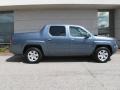 2007 Steel Blue Metallic Honda Ridgeline RTS  photo #2