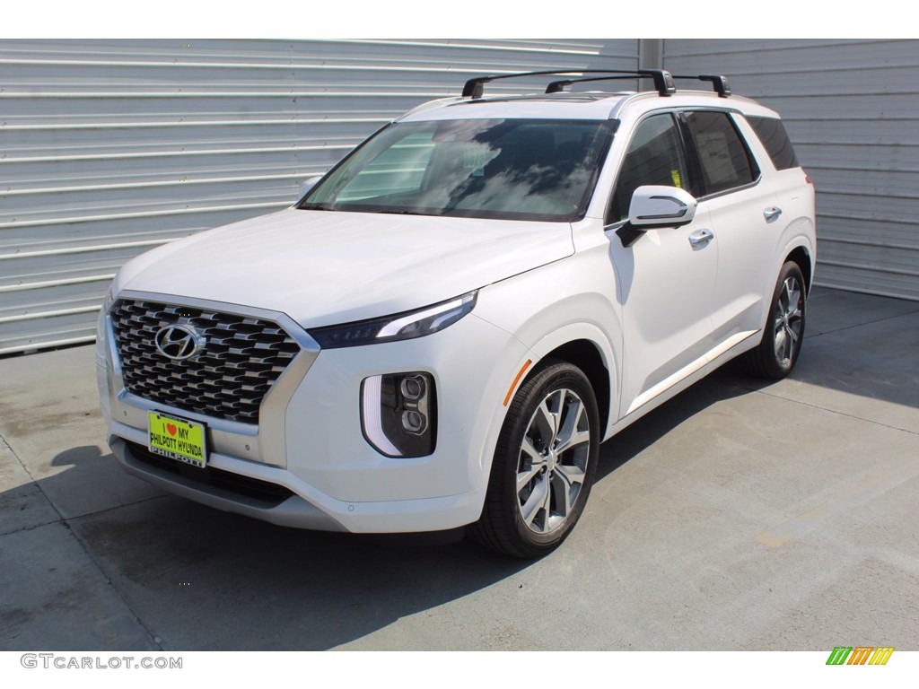 Hyper White 2021 Hyundai Palisade Limited Exterior Photo #139760338