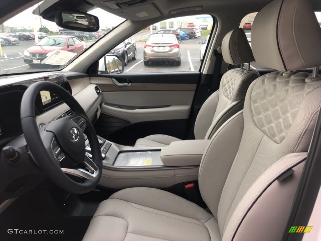 Beige Interior 2021 Hyundai Palisade Limited AWD Photo #139760707