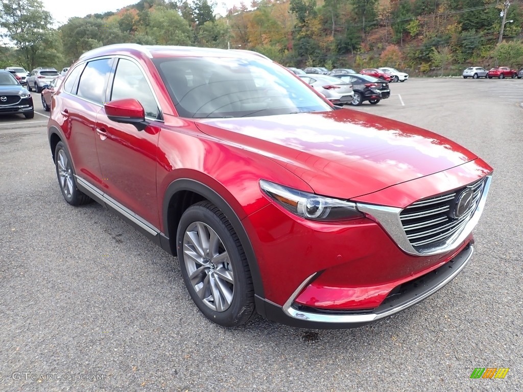 2021 CX-9 Grand Touring AWD - Soul Red Crystal Metallic / Black photo #3