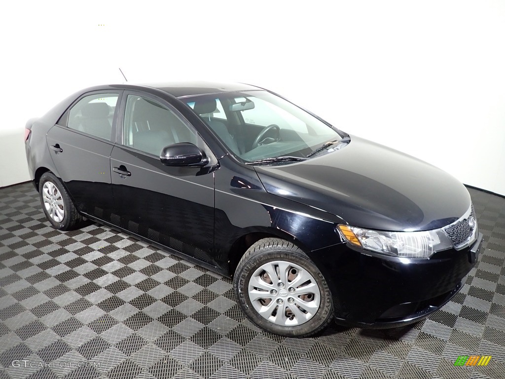 2012 Forte EX - Ebony Black / Black photo #2