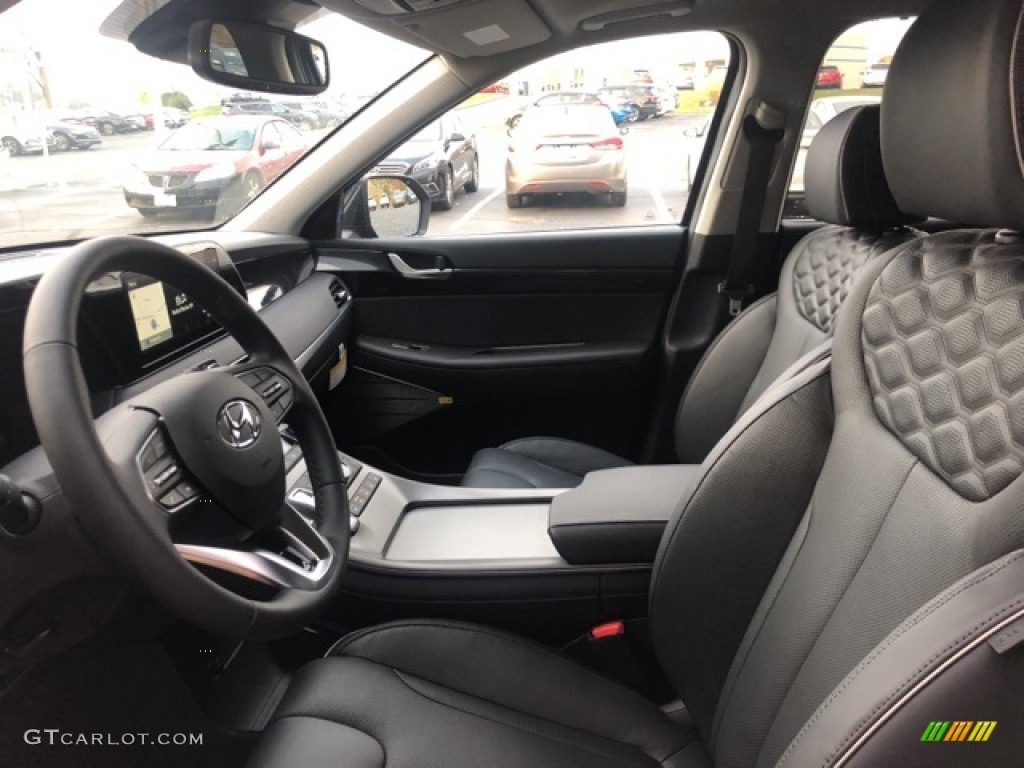 Black Interior 2021 Hyundai Palisade Limited AWD Photo #139761253