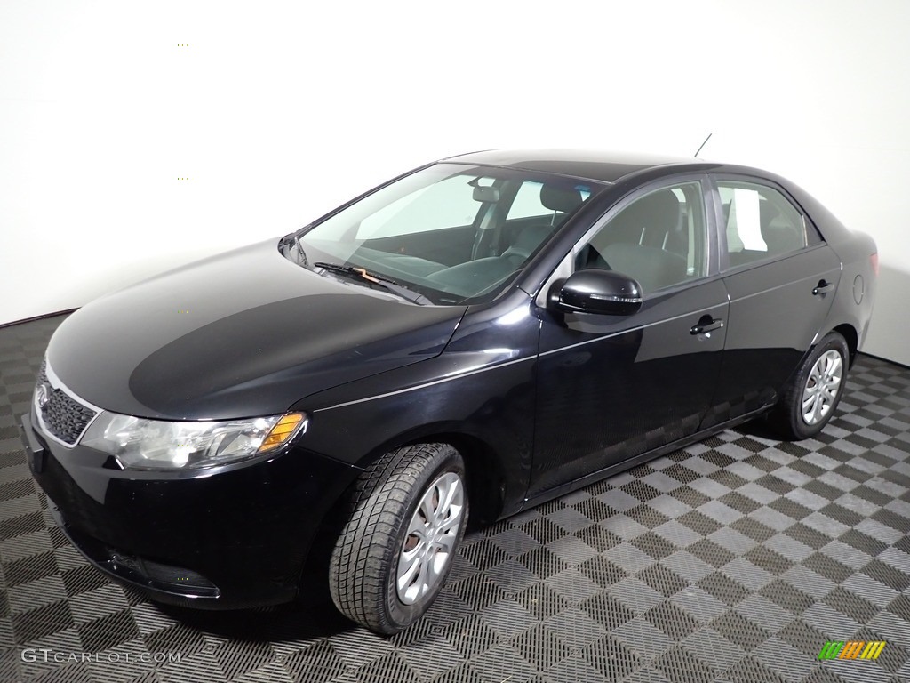 2012 Forte EX - Ebony Black / Black photo #7