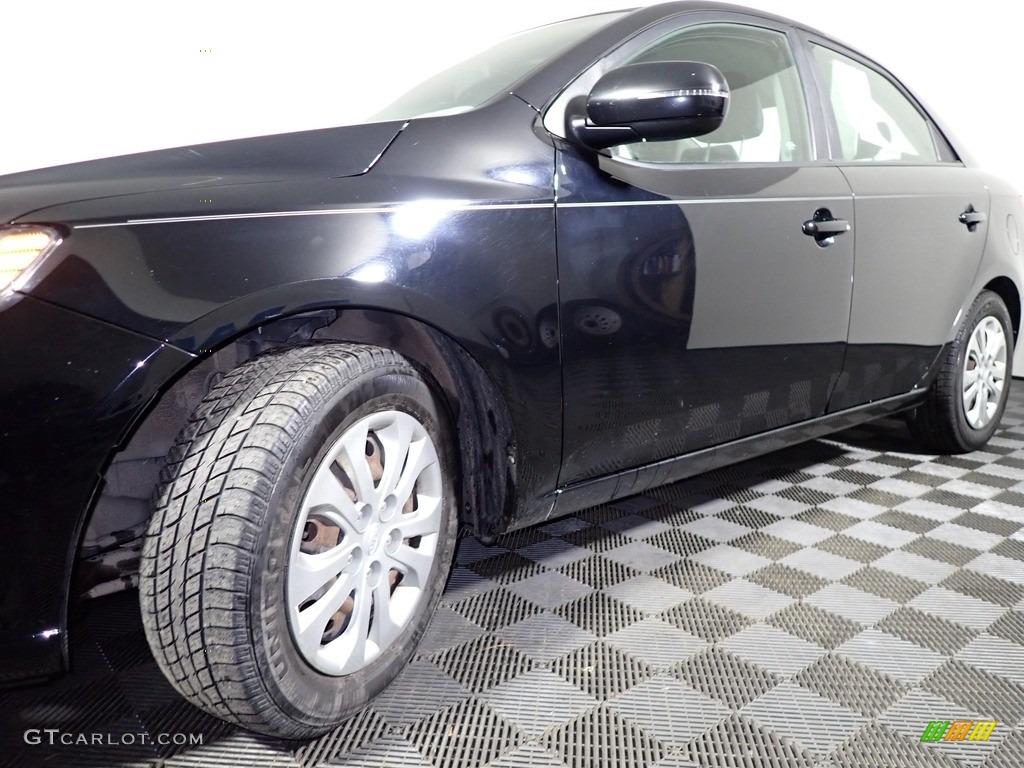 2012 Forte EX - Ebony Black / Black photo #8