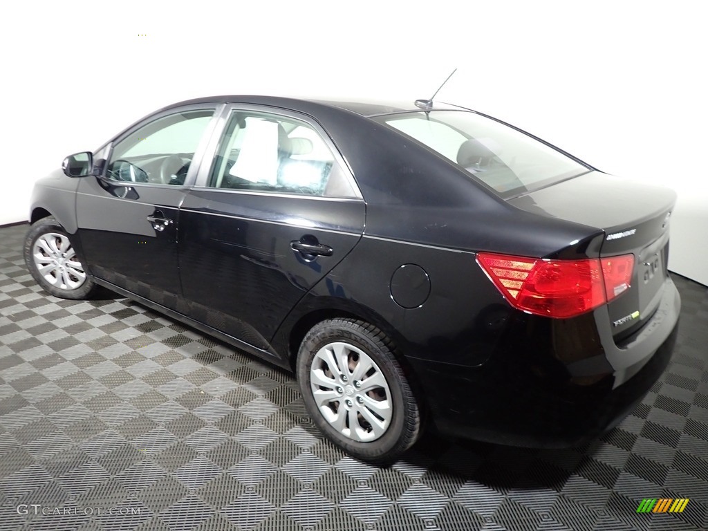 2012 Forte EX - Ebony Black / Black photo #9