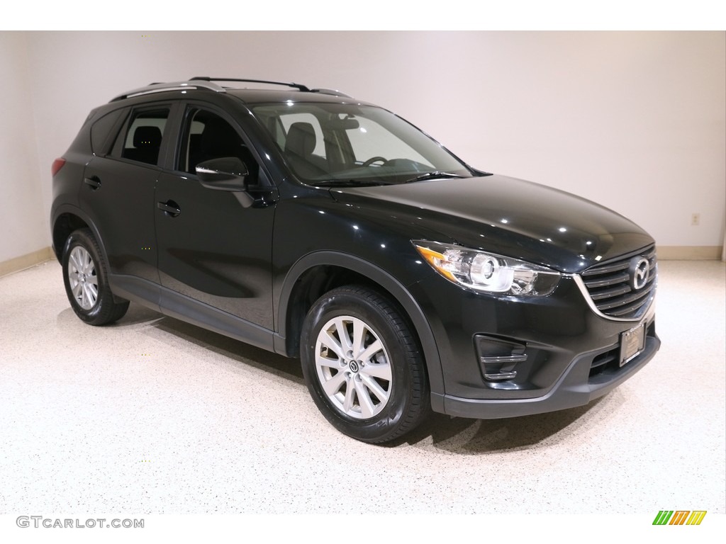 2016 CX-5 Sport AWD - Jet Black Mica / Black photo #1