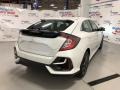 2020 Platinum White Pearl Honda Civic EX Hatchback  photo #3