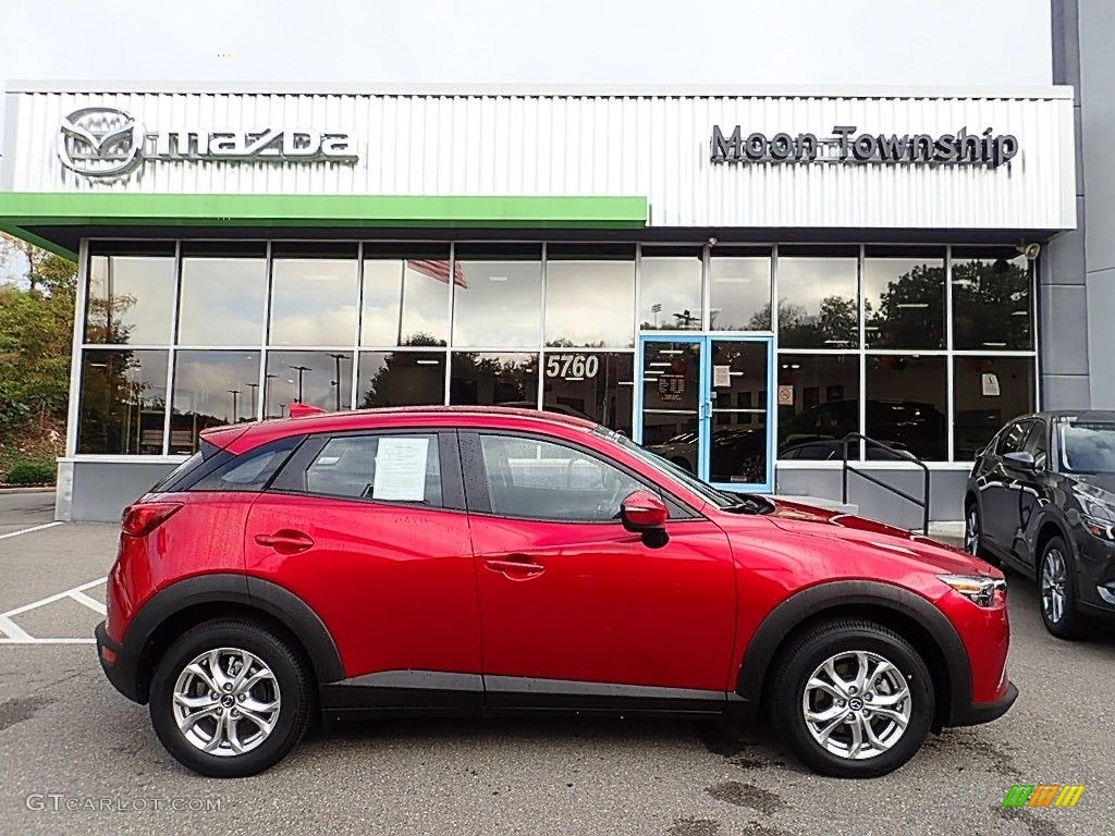 2019 CX-3 Sport AWD - Soul Red Metallic / Black photo #1