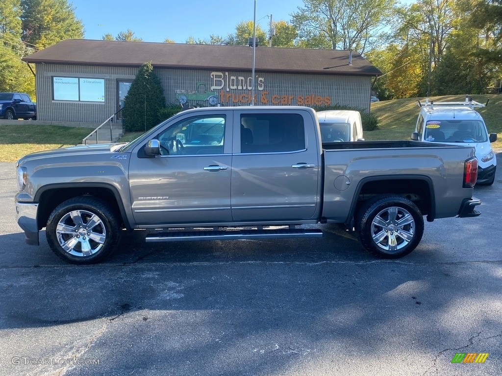 2017 Sierra 1500 SLT Crew Cab 4WD - Pepperdust Metallic / Cocoa/­Dune photo #1