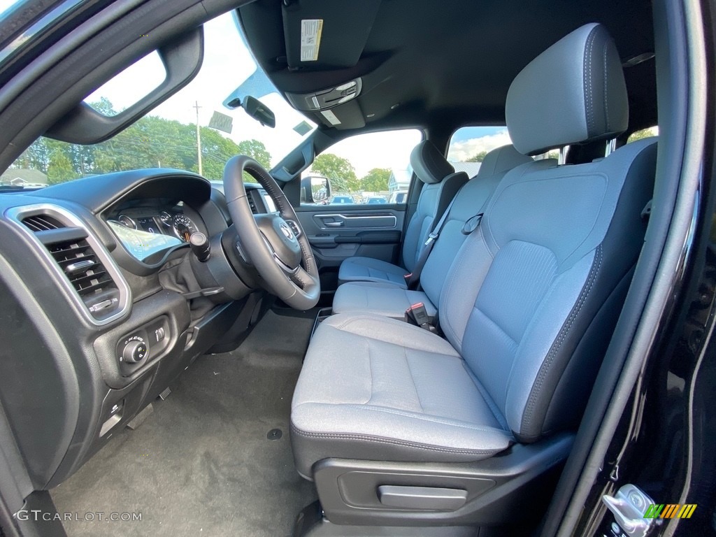 Diesel Gray/Black Interior 2021 Ram 1500 Big Horn Crew Cab 4x4 Photo #139765279