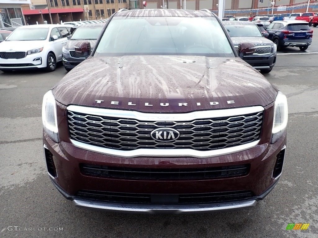 2021 Telluride S AWD - Sangria / Black photo #4