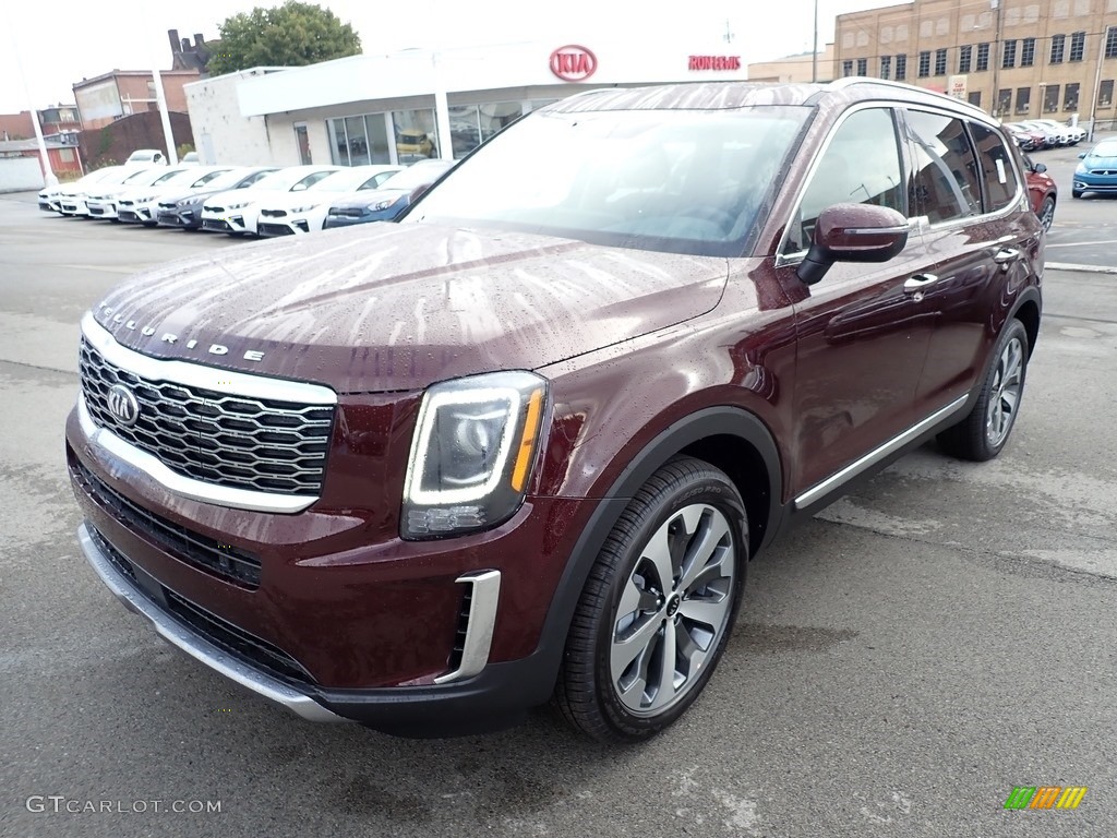 2021 Telluride S AWD - Sangria / Black photo #5