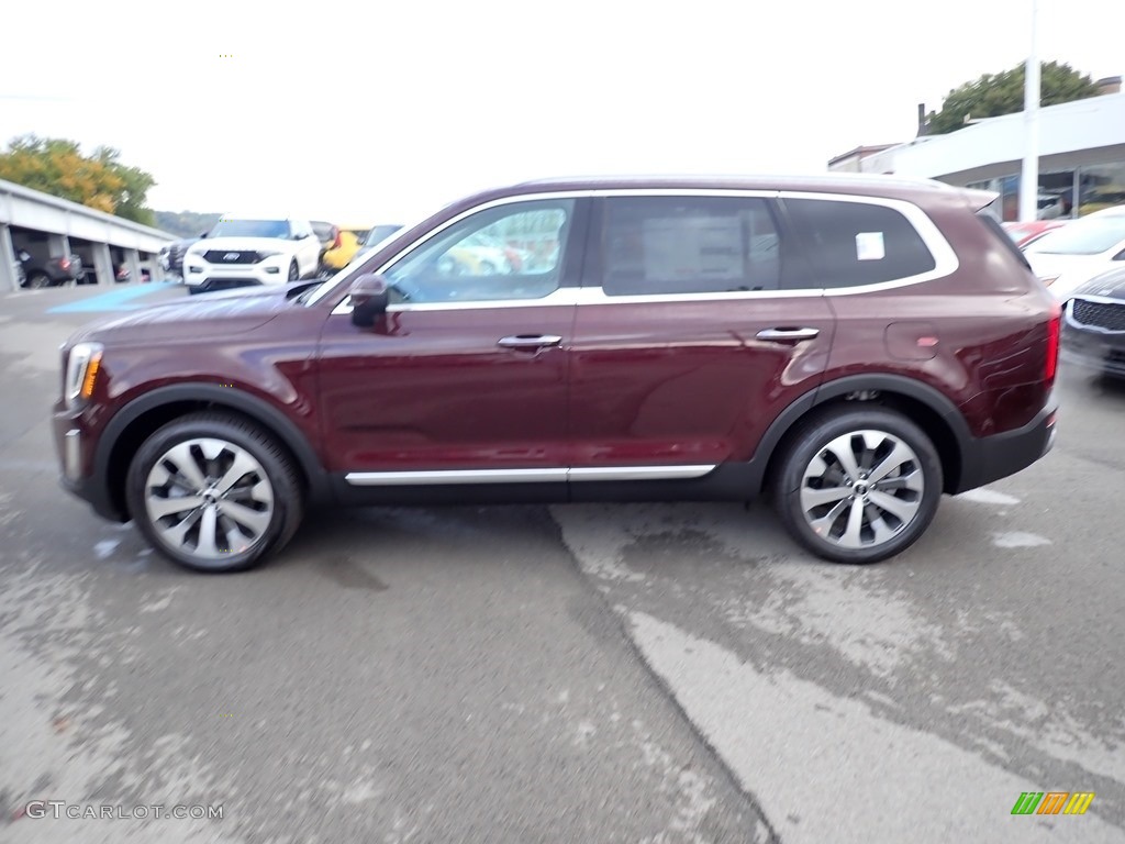 2021 Telluride S AWD - Sangria / Black photo #6