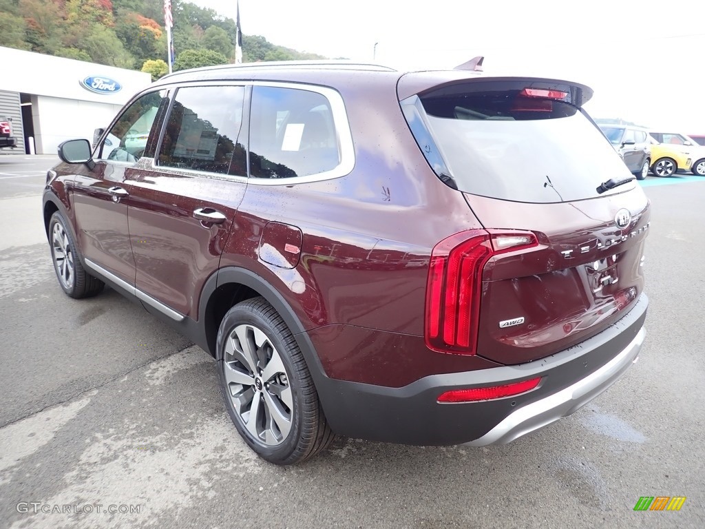 2021 Telluride S AWD - Sangria / Black photo #7