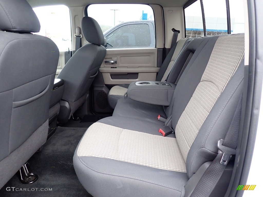 2012 Dodge Ram 1500 SLT Crew Cab Rear Seat Photo #139765513