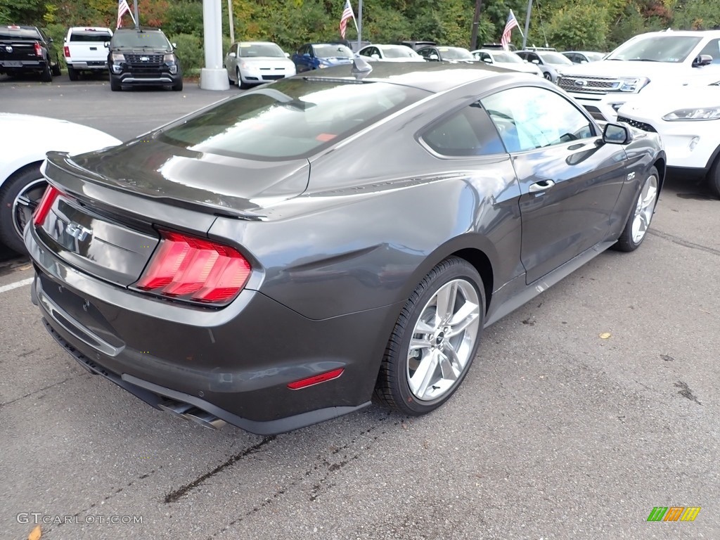 2020 Mustang GT Premium Fastback - Magnetic / Showstopper Red photo #2