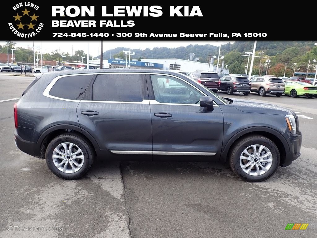2021 Telluride LX AWD - Gravity Gray / Black photo #1