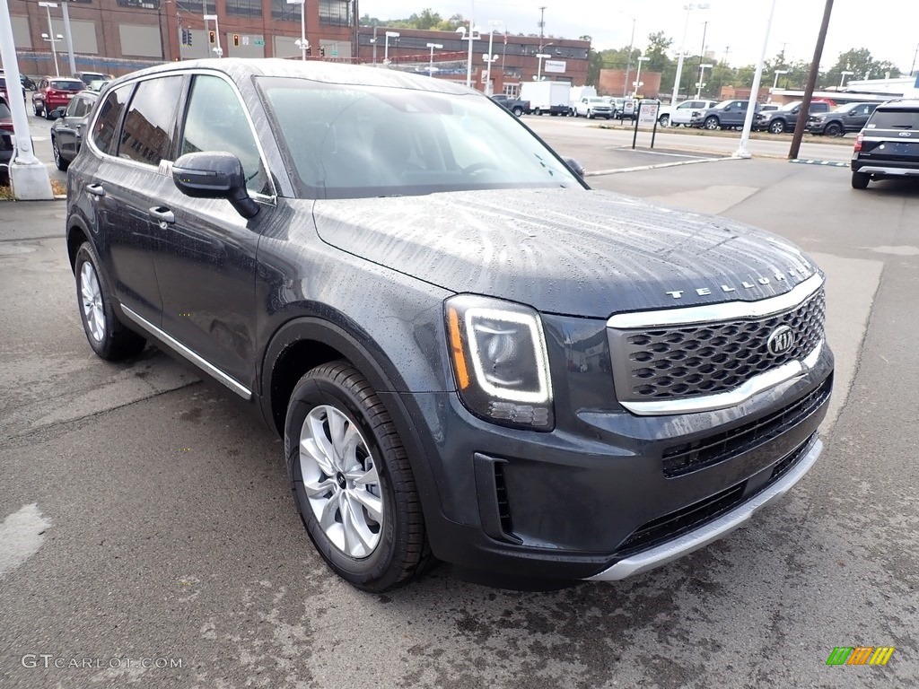 2021 Telluride LX AWD - Gravity Gray / Black photo #3