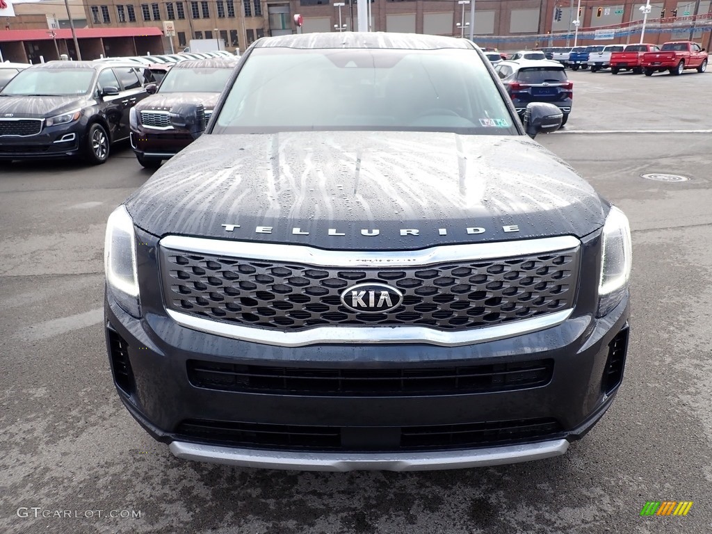 2021 Telluride LX AWD - Gravity Gray / Black photo #4