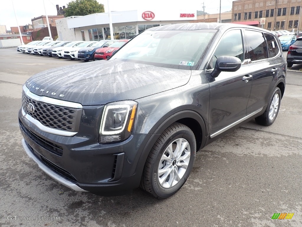 2021 Telluride LX AWD - Gravity Gray / Black photo #5