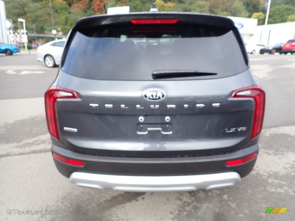 2021 Telluride LX AWD - Gravity Gray / Black photo #8