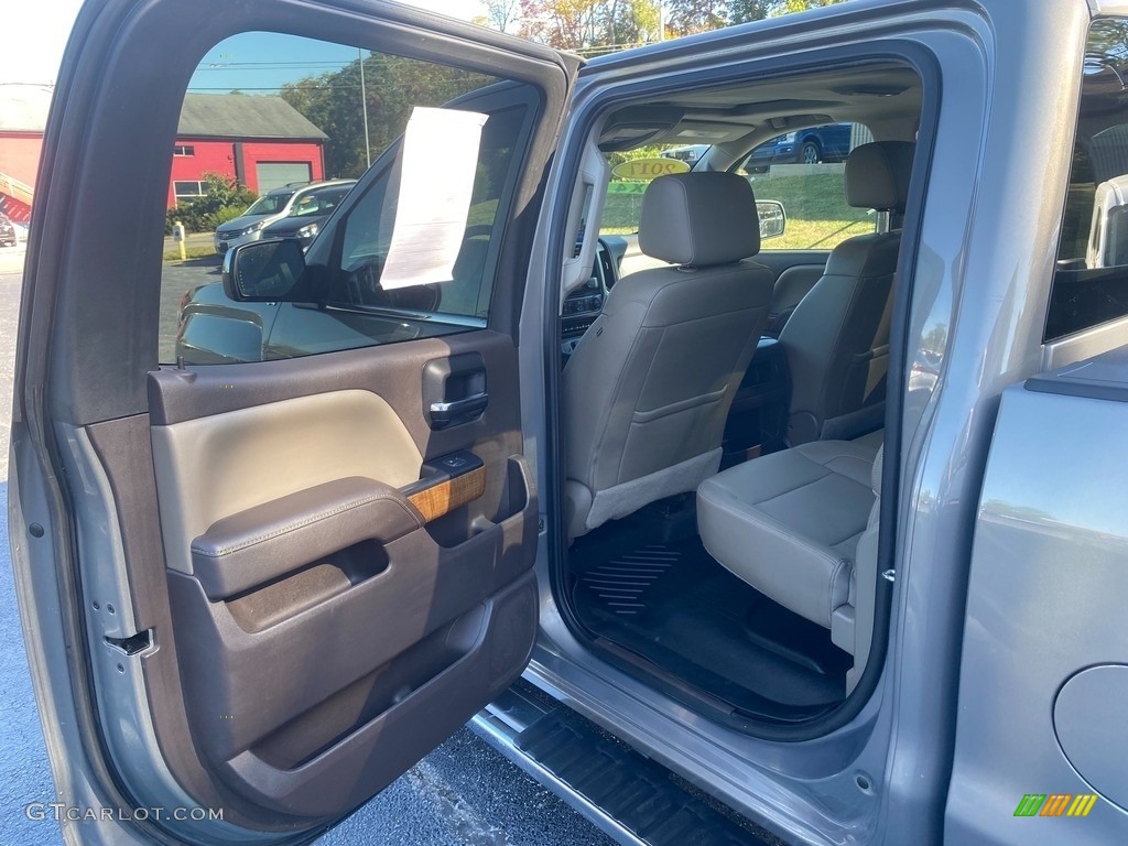 2017 Sierra 1500 SLT Crew Cab 4WD - Pepperdust Metallic / Cocoa/­Dune photo #29