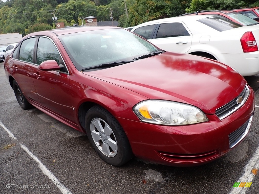 2009 Impala LT - Victory Red / Ebony photo #5