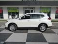 Pearl White 2019 Nissan Rogue SV AWD