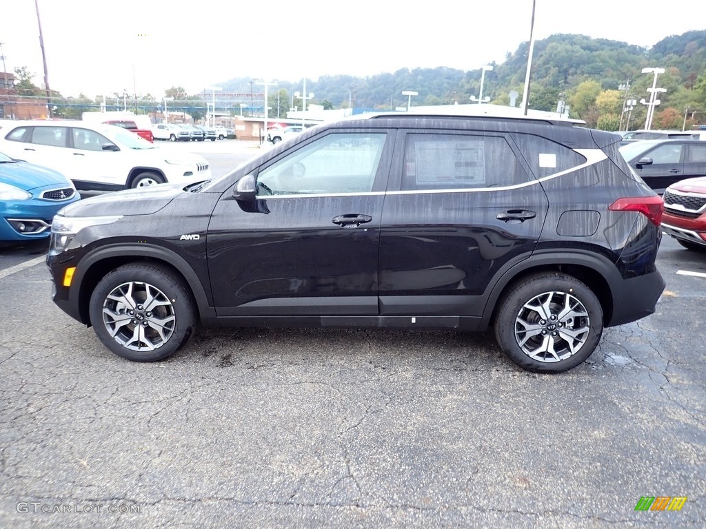 Black Cherry 2021 Kia Seltos EX AWD Exterior Photo #139766755