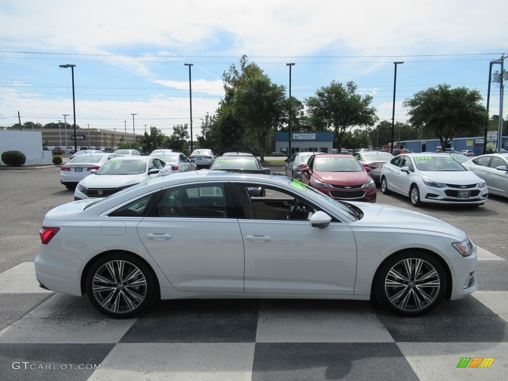 Glacier White Metallic 2019 Audi A6 3.0 TFSI Premium Plus quattro Exterior Photo #139767187