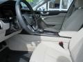 2019 Audi A6 Pearl Beige Interior Front Seat Photo