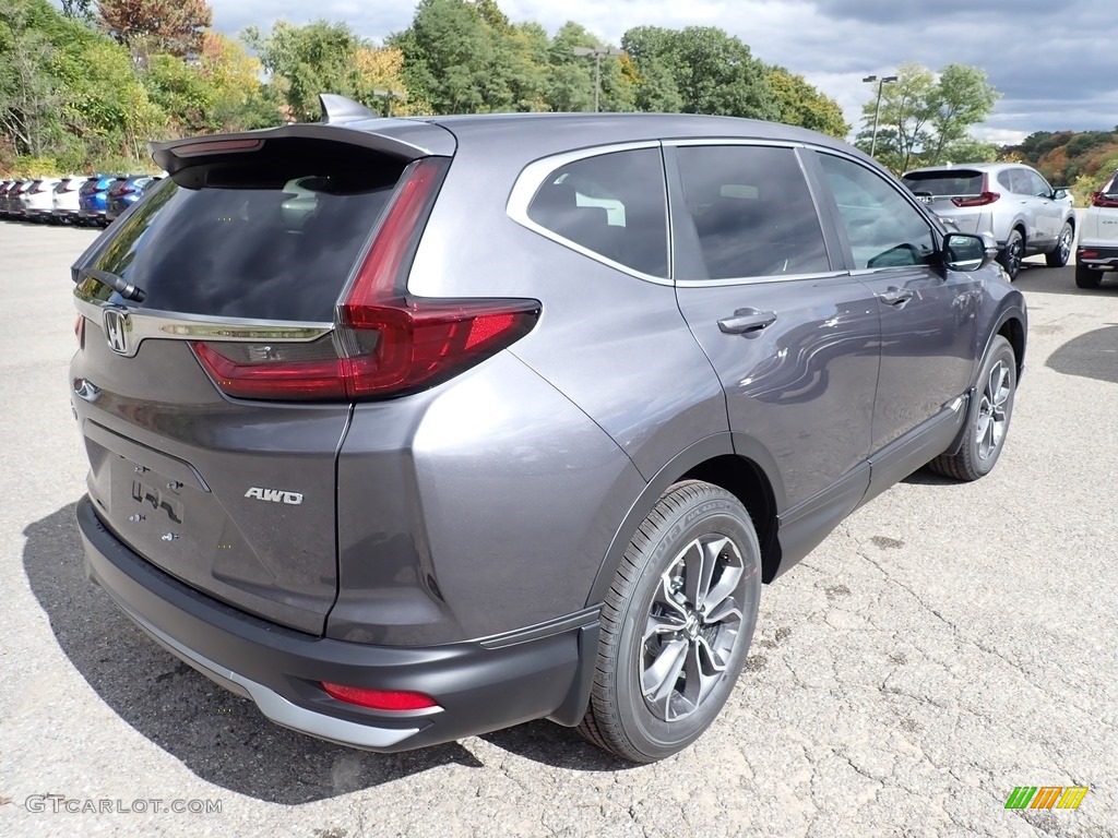 2020 CR-V EX-L AWD - Modern Steel Metallic / Black photo #5