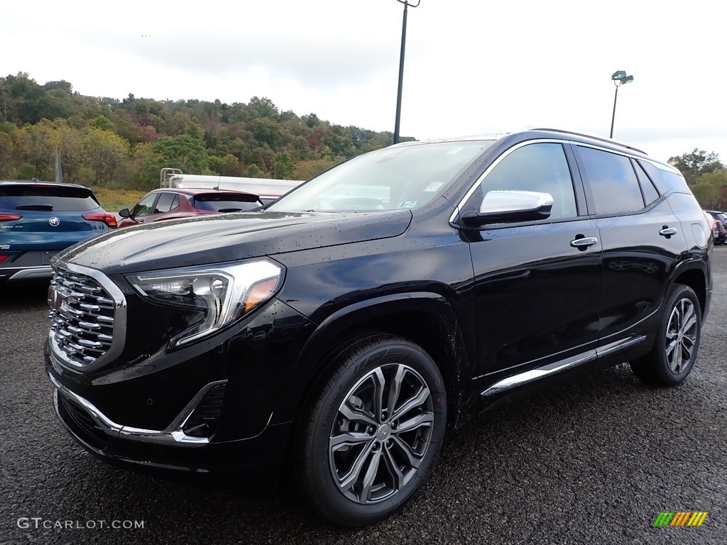 Ebony Twilight Metallic 2020 GMC Terrain Denali AWD Exterior Photo #139768291
