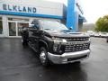 2020 Black Chevrolet Silverado 3500HD LTZ Crew Cab 4x4  photo #3