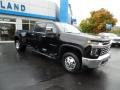 2020 Black Chevrolet Silverado 3500HD LTZ Crew Cab 4x4  photo #4