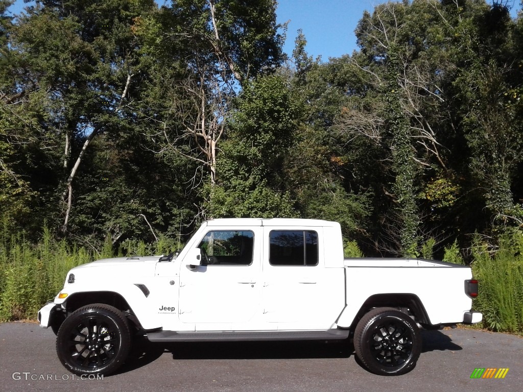 2021 Gladiator High Altitude 4x4 - Bright White / Black photo #1