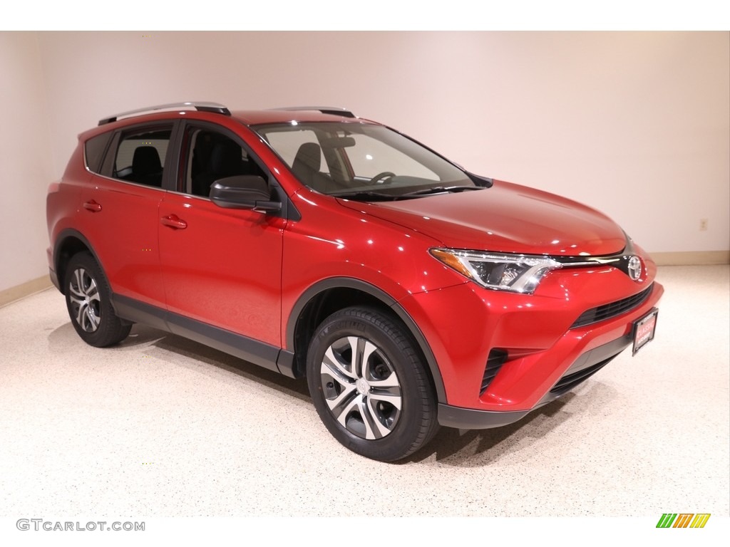 Barcelona Red Metallic 2016 Toyota RAV4 LE AWD Exterior Photo #139769159