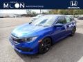 2020 Aegean Blue Metallic Honda Civic Sport Sedan  photo #1