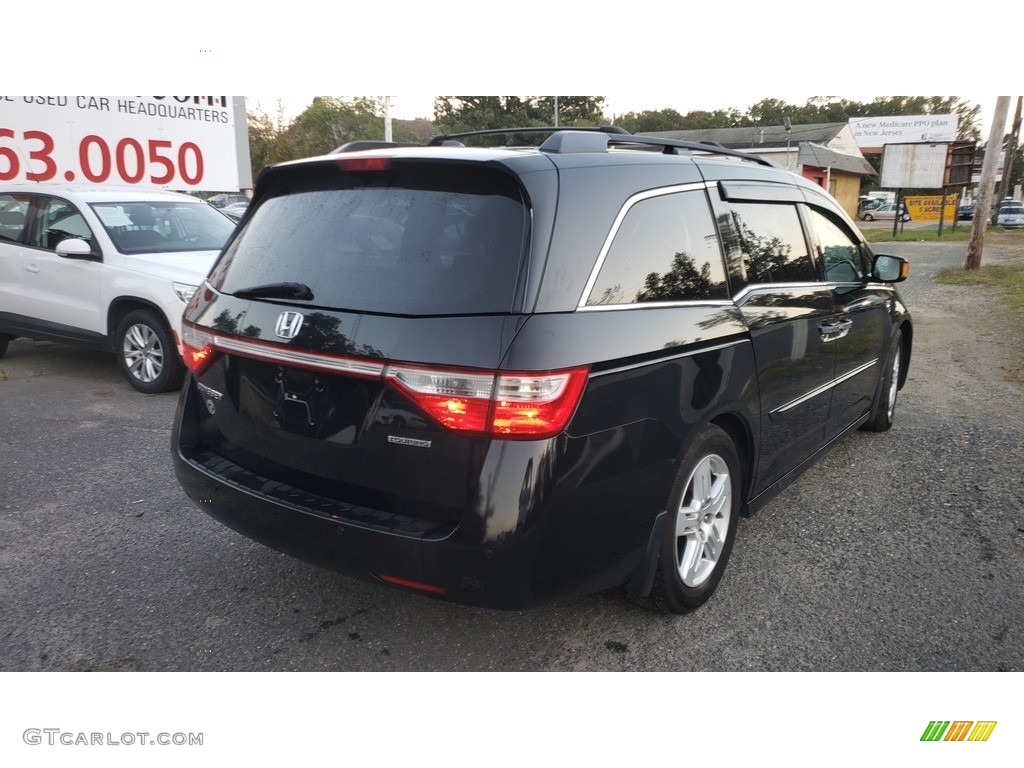 2013 Odyssey Touring - Crystal Black Pearl / Gray photo #7