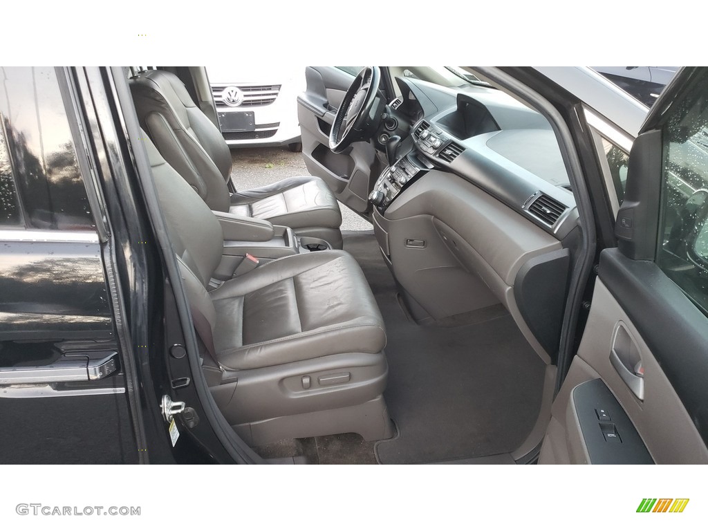 2013 Odyssey Touring - Crystal Black Pearl / Gray photo #16
