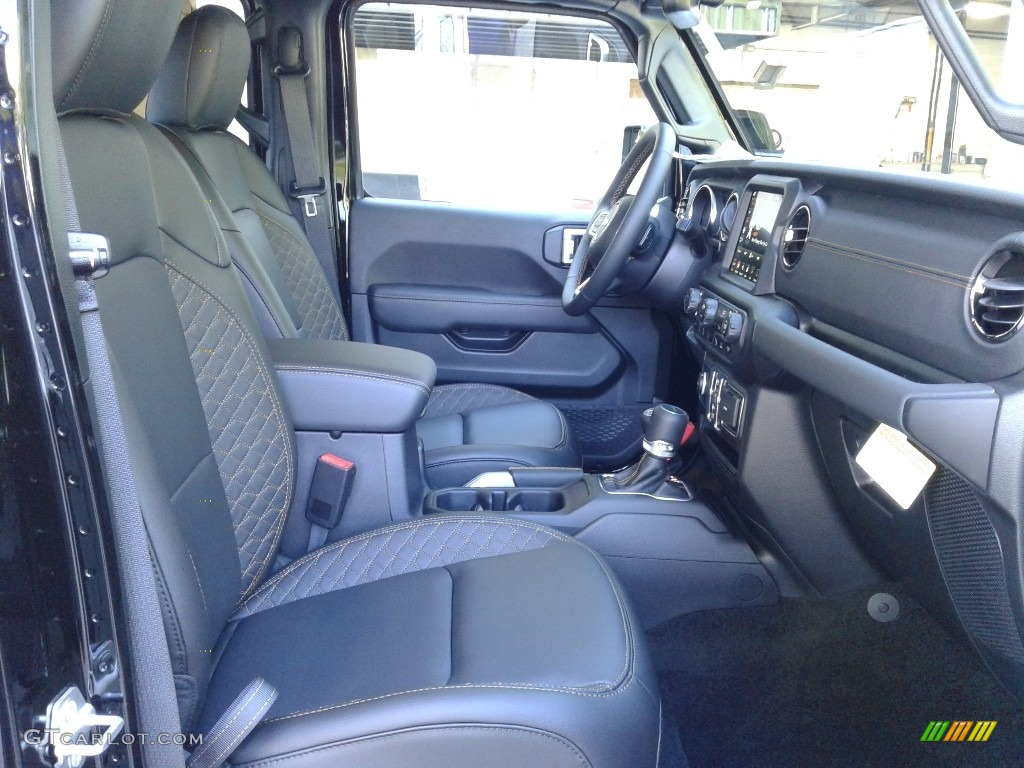 Black Interior 2021 Jeep Gladiator High Altitude 4x4 Photo #139770184
