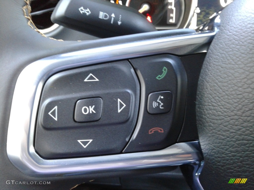 2021 Jeep Gladiator High Altitude 4x4 Black Steering Wheel Photo #139770221