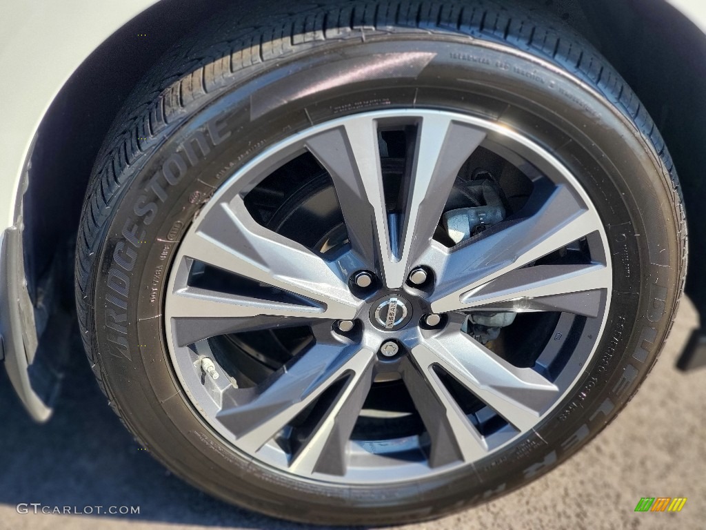 2019 Pathfinder Platinum 4x4 - Pearl White Tricoat / Charcoal photo #22