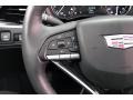 Jet Black 2020 Cadillac XT6 Premium Luxury Steering Wheel