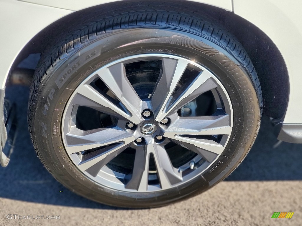 2019 Pathfinder Platinum 4x4 - Pearl White Tricoat / Charcoal photo #28