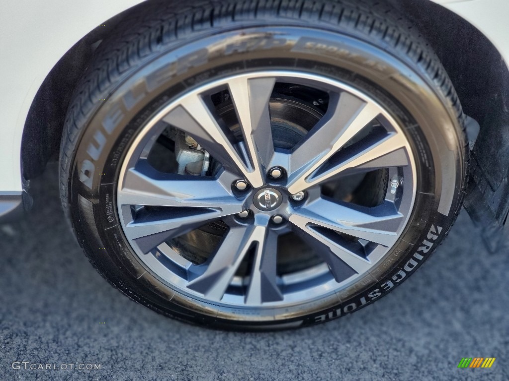 2019 Pathfinder Platinum 4x4 - Pearl White Tricoat / Charcoal photo #30