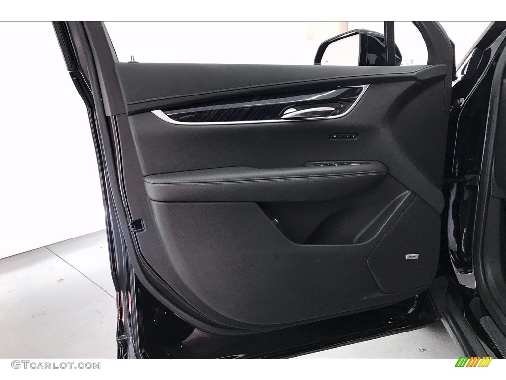 2020 Cadillac XT6 Premium Luxury Jet Black Door Panel Photo #139770483