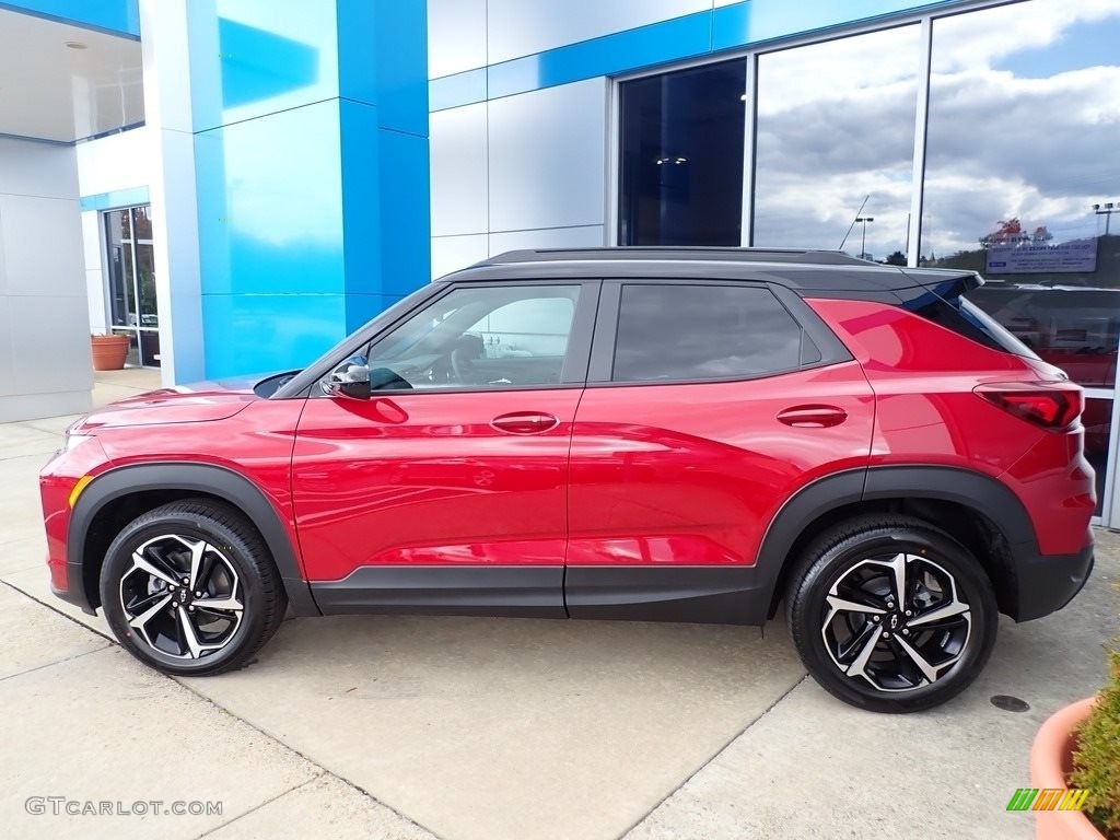 Scarlet Red Metallic 2021 Chevrolet Trailblazer RS AWD Exterior Photo #139772602